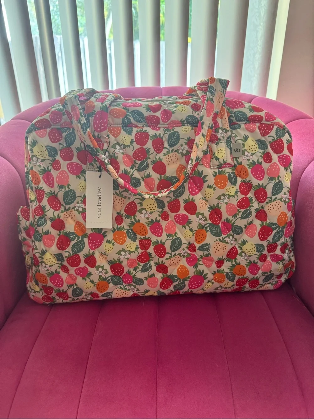 Vera Bradley Bushels of Berries Weekender Set